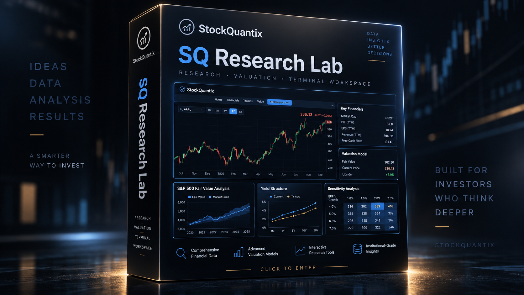 SQ Research Lab desktop workspace preview
